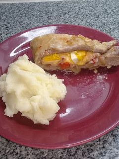 Una foto de Matambre relleno al horno