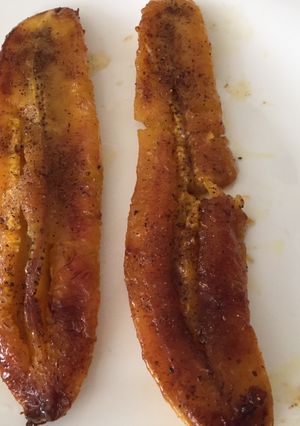 Una foto de Plátano Maduro con canela