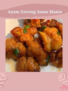 Foto resep Ayam Goreng Asam Manis