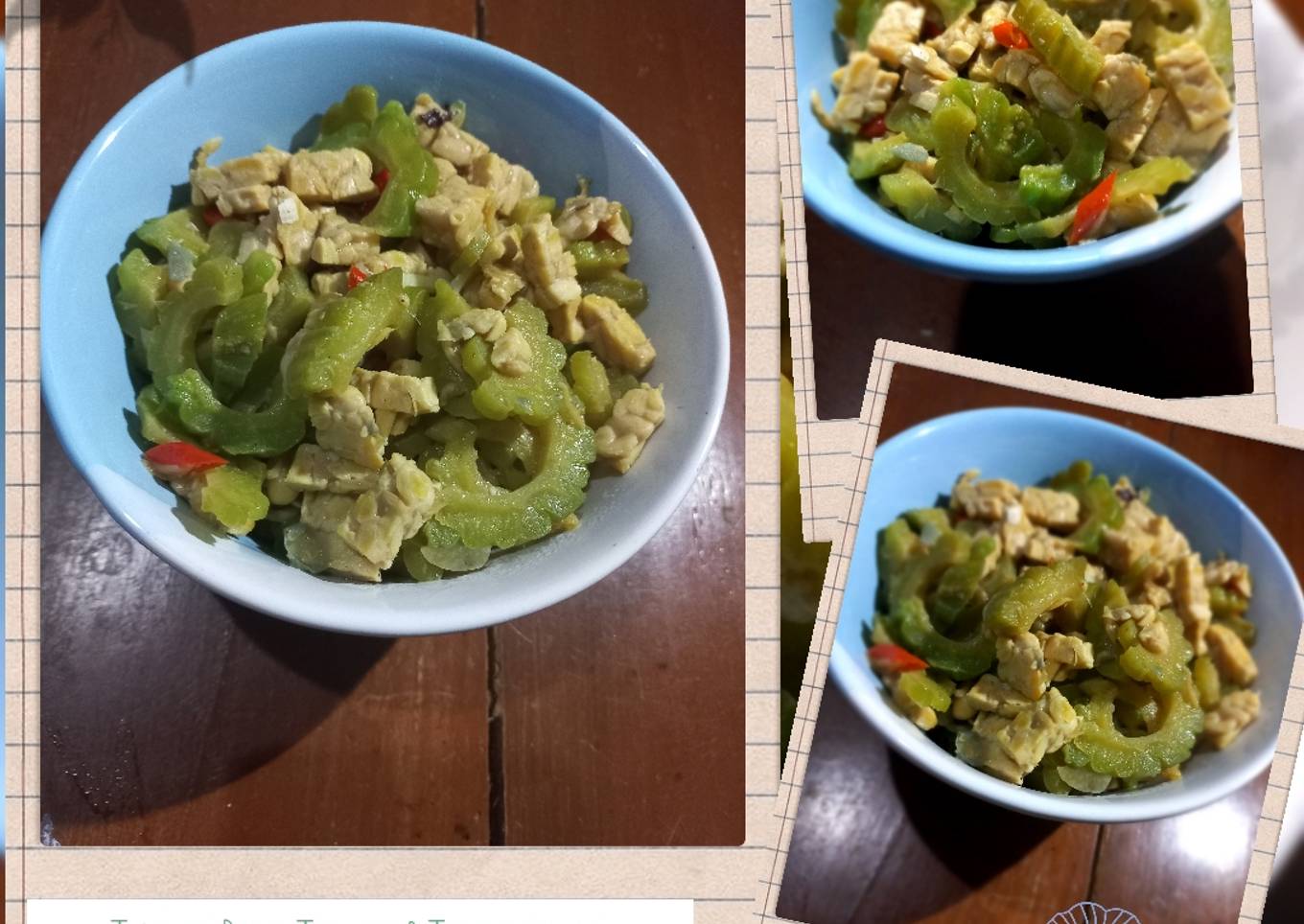 Tumis Pare mix PeRi (Tempe-Teri Medan)
