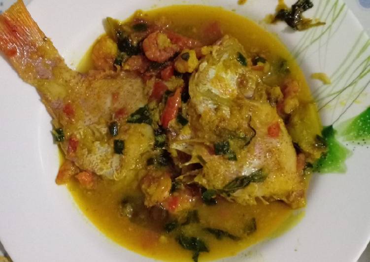 Resep Woku ikan kakap Lezat