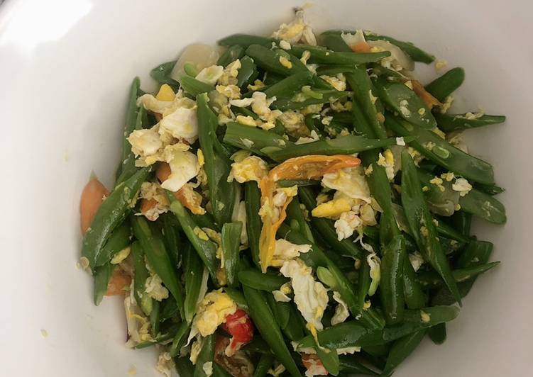 Telor orak arik buncis 🥚🥚🥚