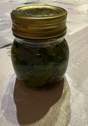 Foto di Olio al basilico
