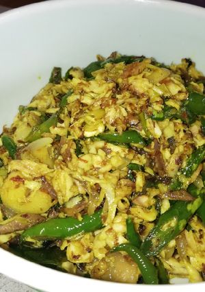 Foto resep Tongkol Suir Cabai Hijau
