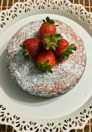 Una foto de Strawberry Cake