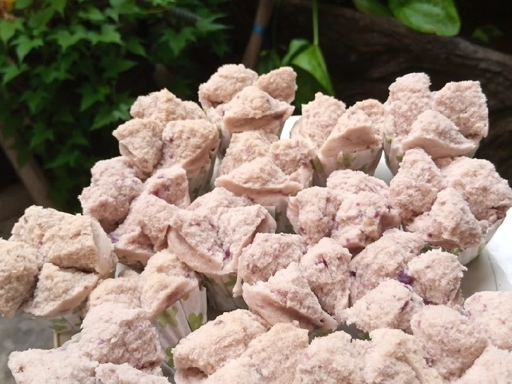 Langkah Mudah untuk Menyiapkan Resep Bolu Kukus Ubi Ungu yang Uenak Anti Ribet, Menggugah Selera