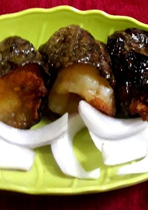A picture of Stuffed Capsicum.