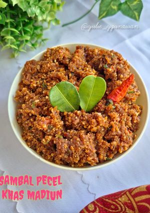 Foto resep Sambal Pecel Khas Madiun
