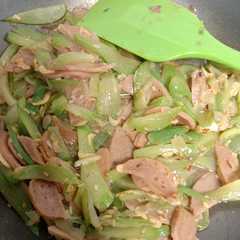 รูปของ Tumis labu siam simple