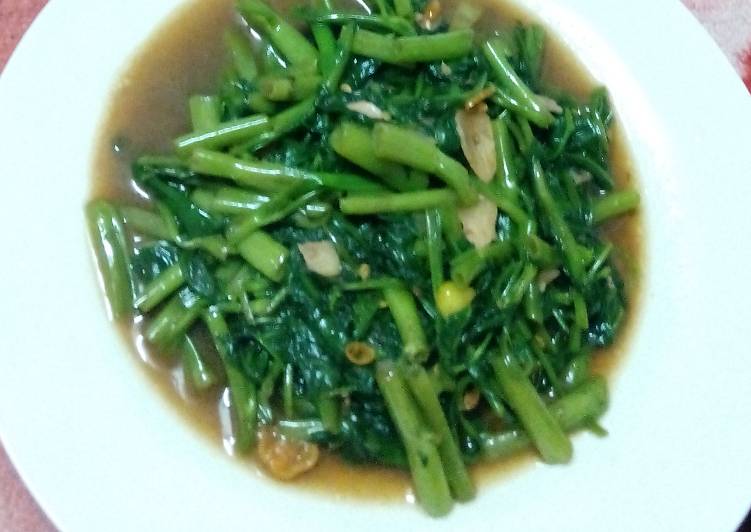 CAH kangkung Blacan (trasi).. Resep Ala" _YulieA'lik_