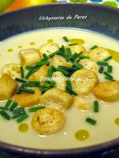 Una foto de Vichyssoise de Peras