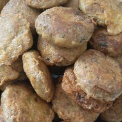 A picture of Beef shami kebabs.