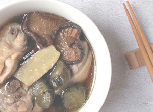 脆瓜香菇雞湯-零失敗懶人電鍋料理 的食譜成品照片