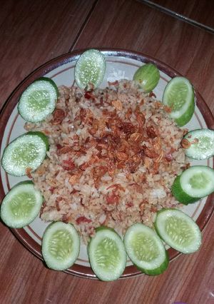 Foto resep Nasi goreng kornet sajiku