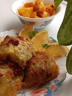 عکسی از دستور دلمه کلم پیچ