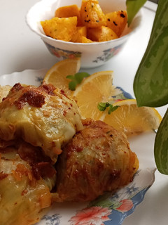 عکسی از دستور دلمه کلم پیچ