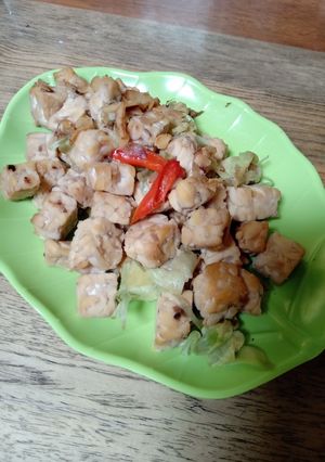 Foto resep Oseng kembang turi tempe