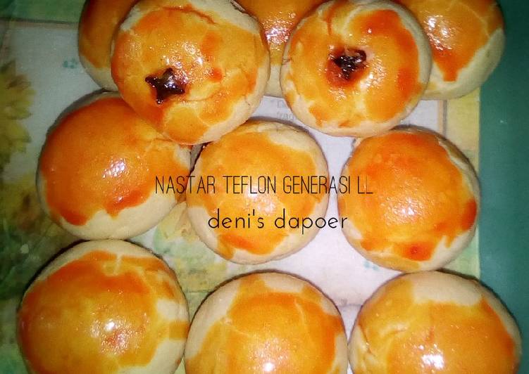 Bahan Nastar teflon generasi kedua | Langkah Membuat Nastar teflon generasi kedua Yang Enak Dan Lezat