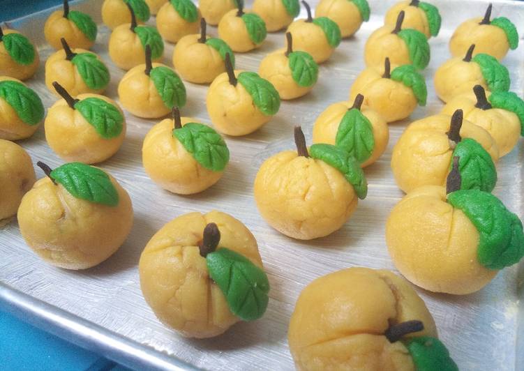 9 Resep: Nastar bentuk jeruk Anti Gagal