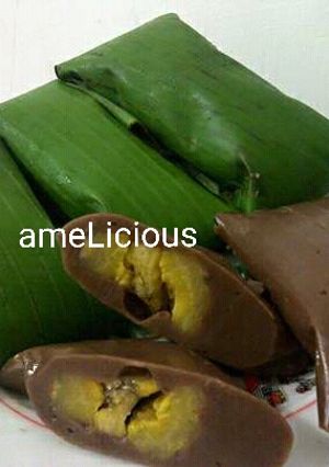 Foto resep Nagasari Cokelat