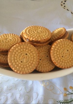Una foto de Alfajores de galletas