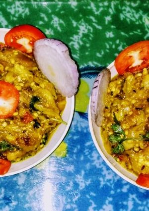 বেগুনের ভর্তা (বেগুন পোড়া) (Begun pora recipe in bengali) রেসিপির প্রধান ছবি