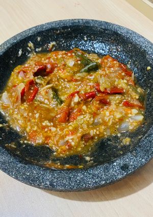Foto resep Sambal Terong Rebus