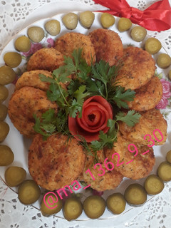 عکسی از دستور کوکوی بلغور گندم