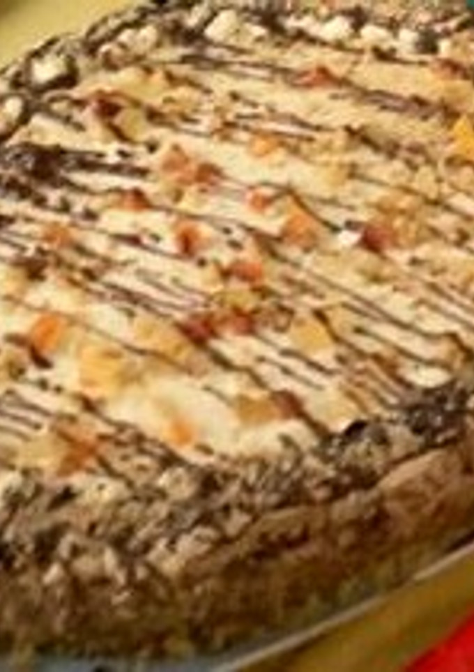 Una foto de Tarta de zanahoria y nueces