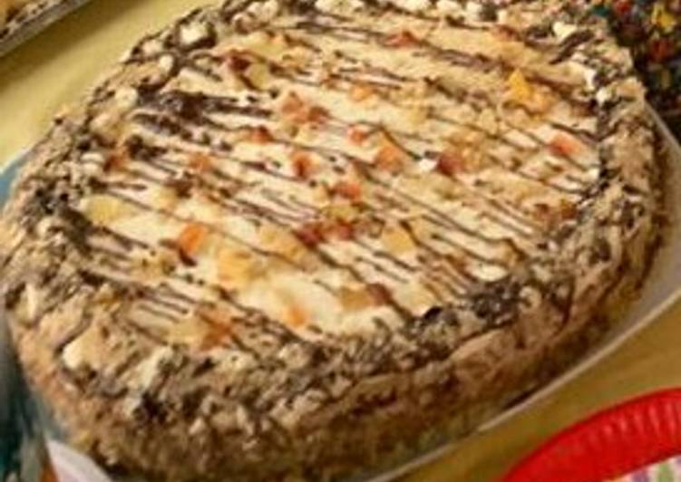Tarta de zanahoria y nueces