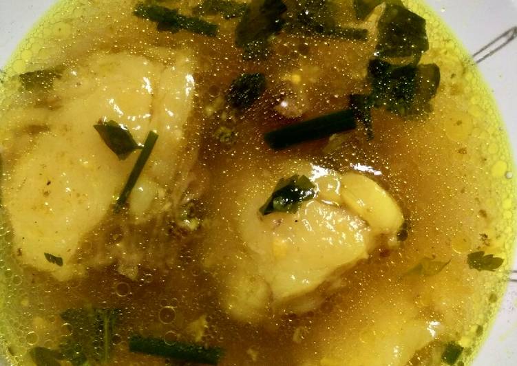 Cara Gampang Menyiapkan Soto daging bening Anti Gagal