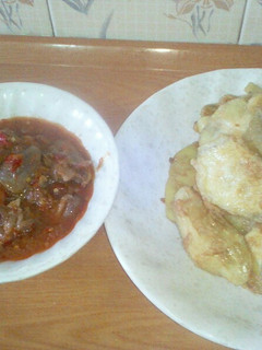 A picture of Sweet potato & beef source.