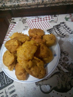Una foto de Buñuelos de bacalao Semana Santa