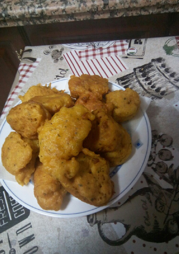 Una foto de Buñuelos de bacalao Semana Santa