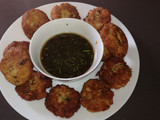 Pastelitos de pescado con salsa agridulce