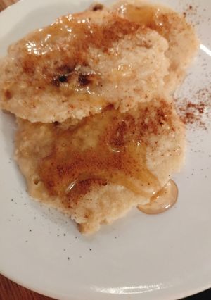 Φωτογραφία της συνταγής Μικρά pancakes φούρνου με μπανάνα & καρύδα (ινδοκάρυδο) ✨ εύκολα & γρήγορα ✨