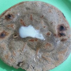 A picture of Chapati of pearl millet(bajra).
