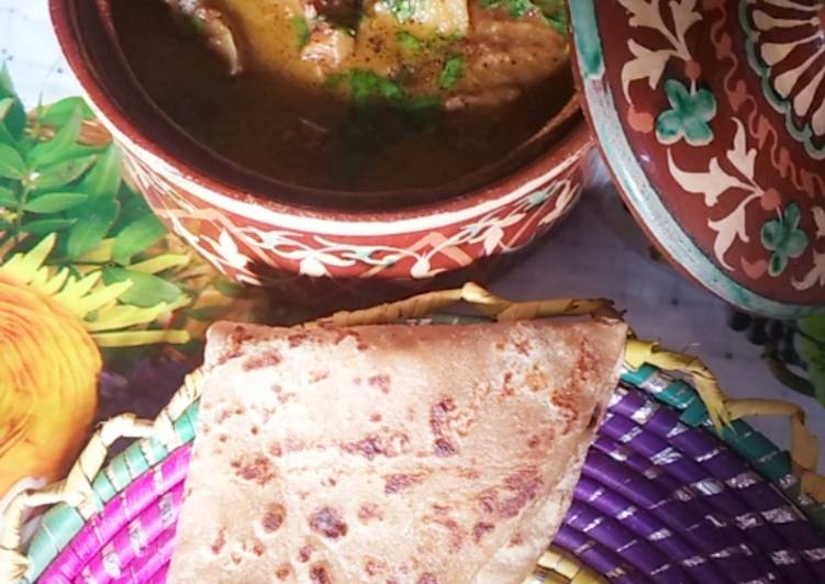 Step-by-Step Guide to Prepare Award-winning Aloo gosht with roti