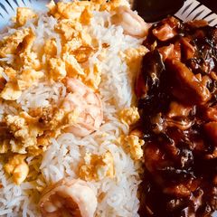Mongolian Chicken or Chicken in hoisin sauce A picture of Mongolian Chicken or Chicken in hoisin sauce.