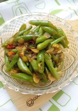 Foto resep Oseng buncis,sedap simple cuma 10 menit