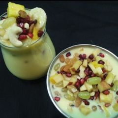 A picture of Fruits & Dryfruits Custard.