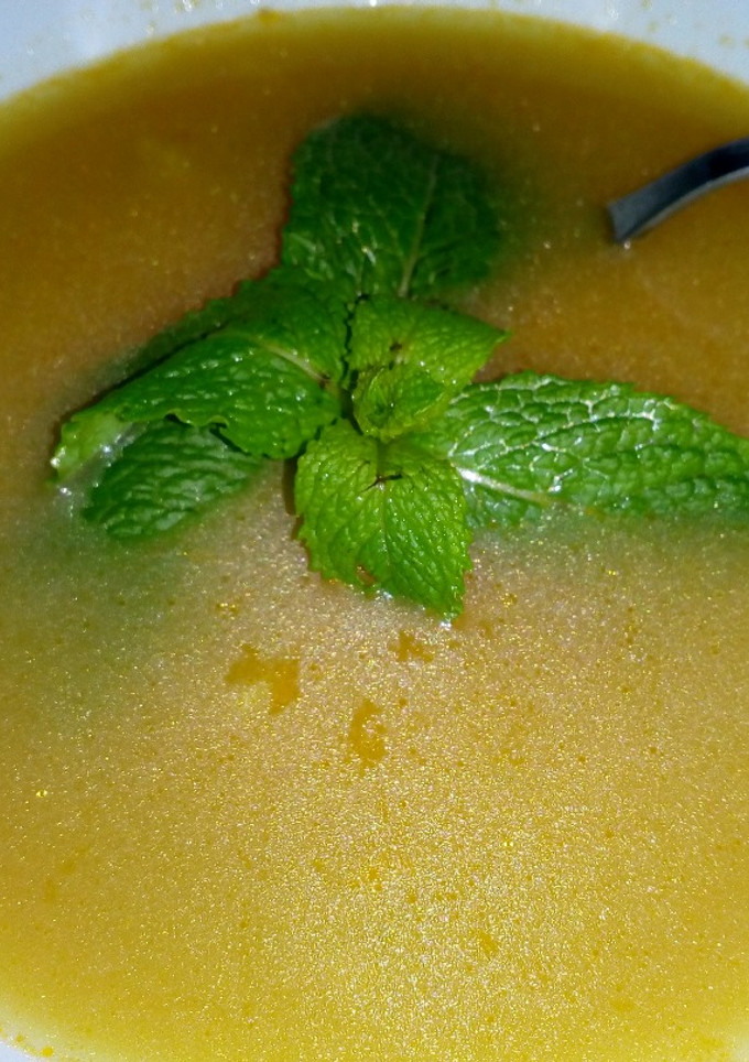 Una foto de Sopa de res