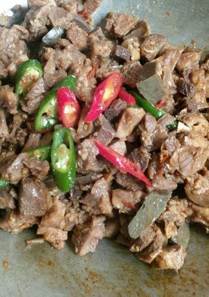 Foto resep Sambel Goreng Sapi Pedas