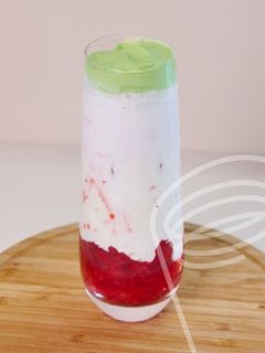 Foto resep Strawberry Matcha