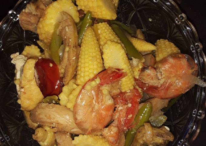 Resep Tumis udang jagung muda 🌽 Resep Tumis udang jagung muda 🌽