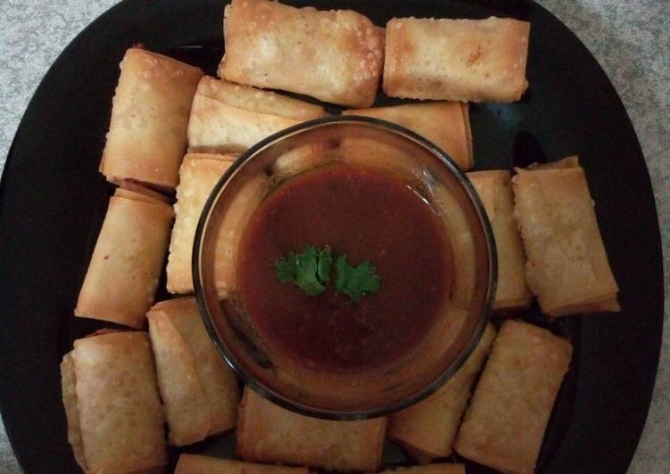 Steps to Make Perfect One Bite Tandoori roll #CookpadRamadan