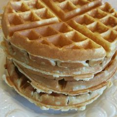 A picture of Waffles.