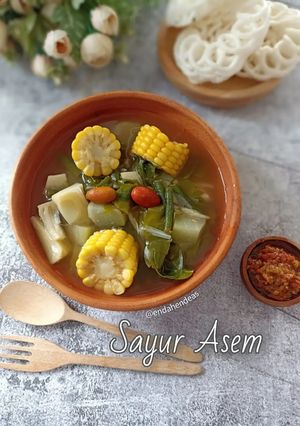 Foto resep Sayur Asem Praktis Bumbu Instan ✅