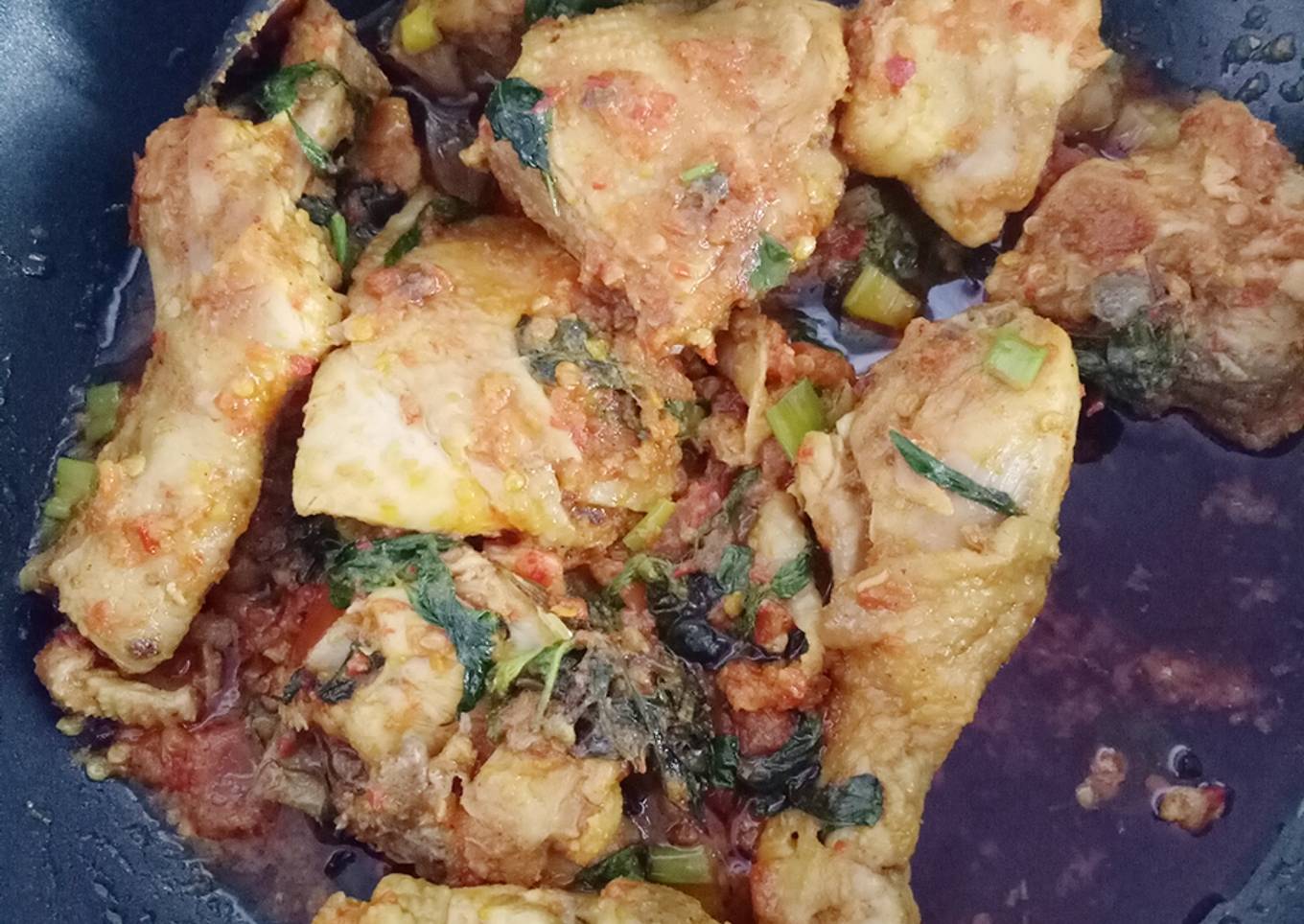 Ayam Rica rica kemangi