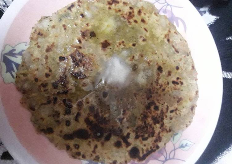 Coriander leaf paratha